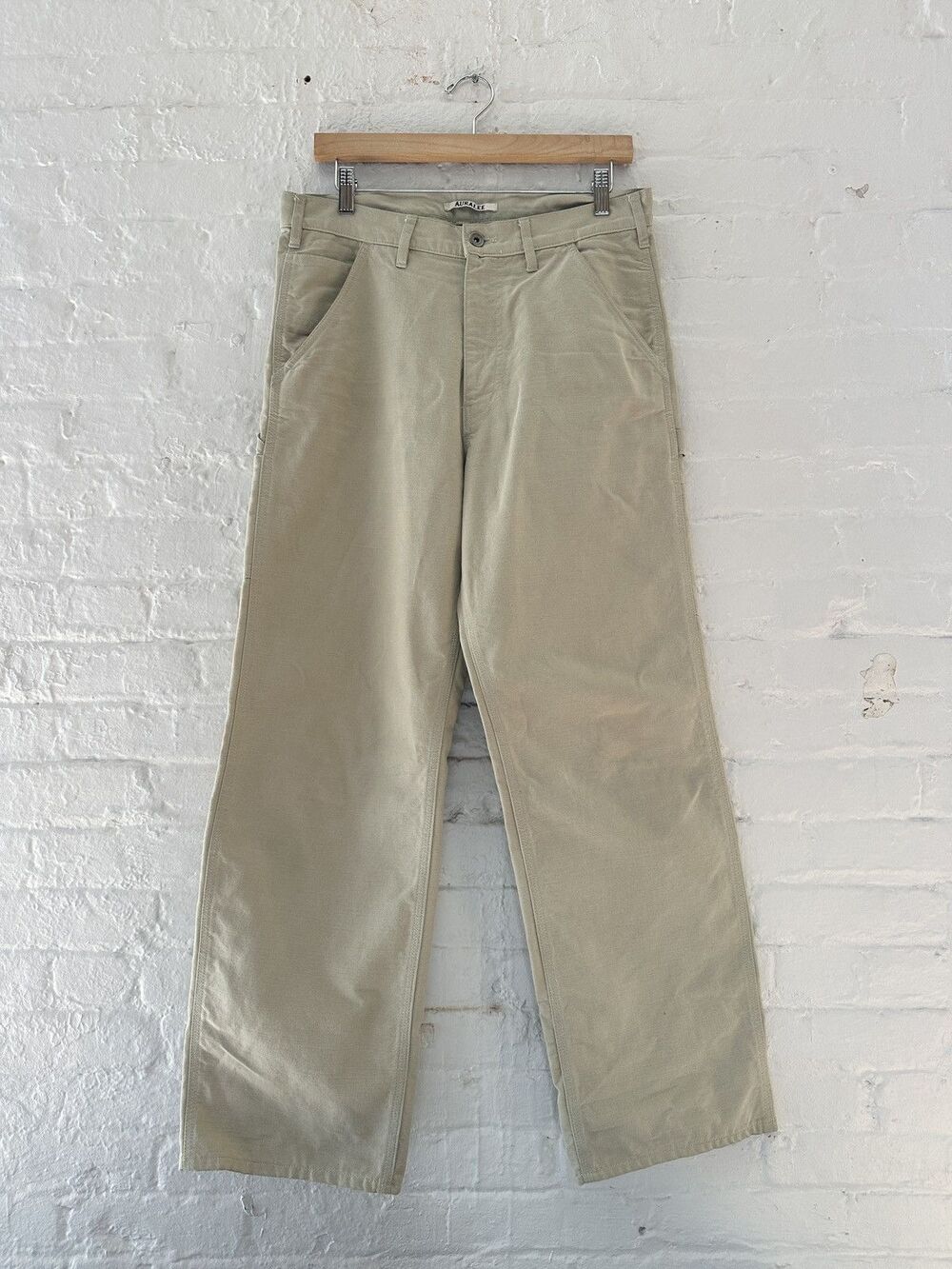 Auralee Brushed Twill Cargo Pants